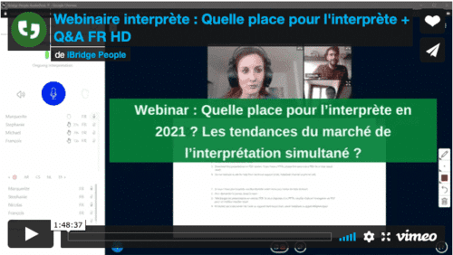 Webinar: ¿Qué papel tendrá el intérprete en 2021? 